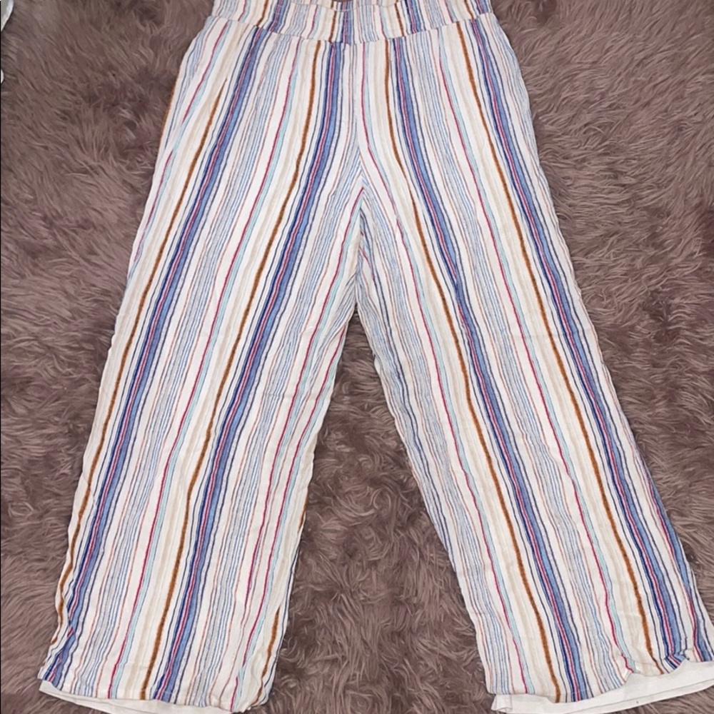 Stripped lounge pants